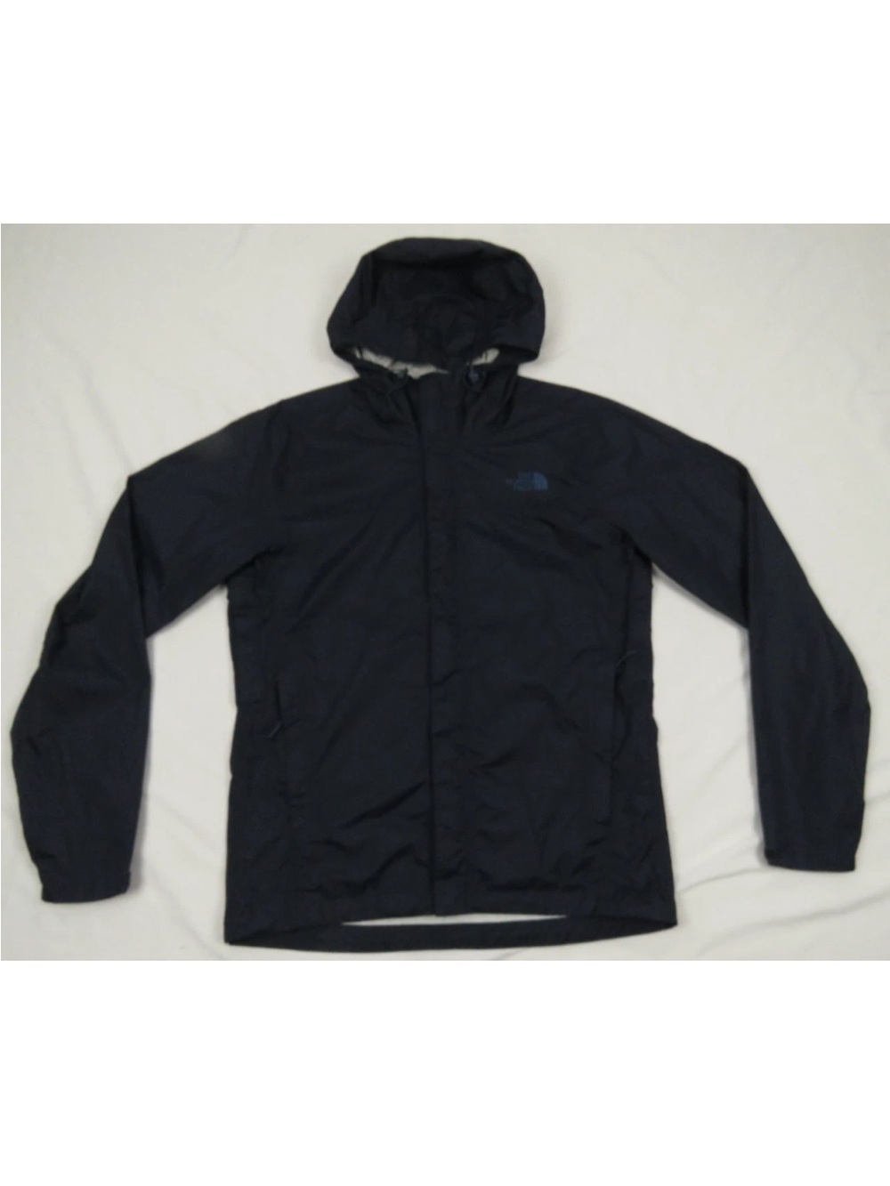 The North Face TNF Waterproof Dryvent Rain Wind Mens Hooded Full Zip Jacket S